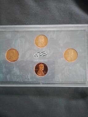 United States Mint Lincoln Penny Set - Copper Finish